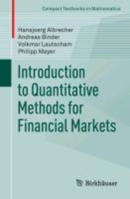 Introduction to Quantitative Methods for Financial Markets | Albrecher (u. a.)