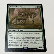 MTG Benevolent Hydra 124 Commander Secrets of Strixhaven Regular