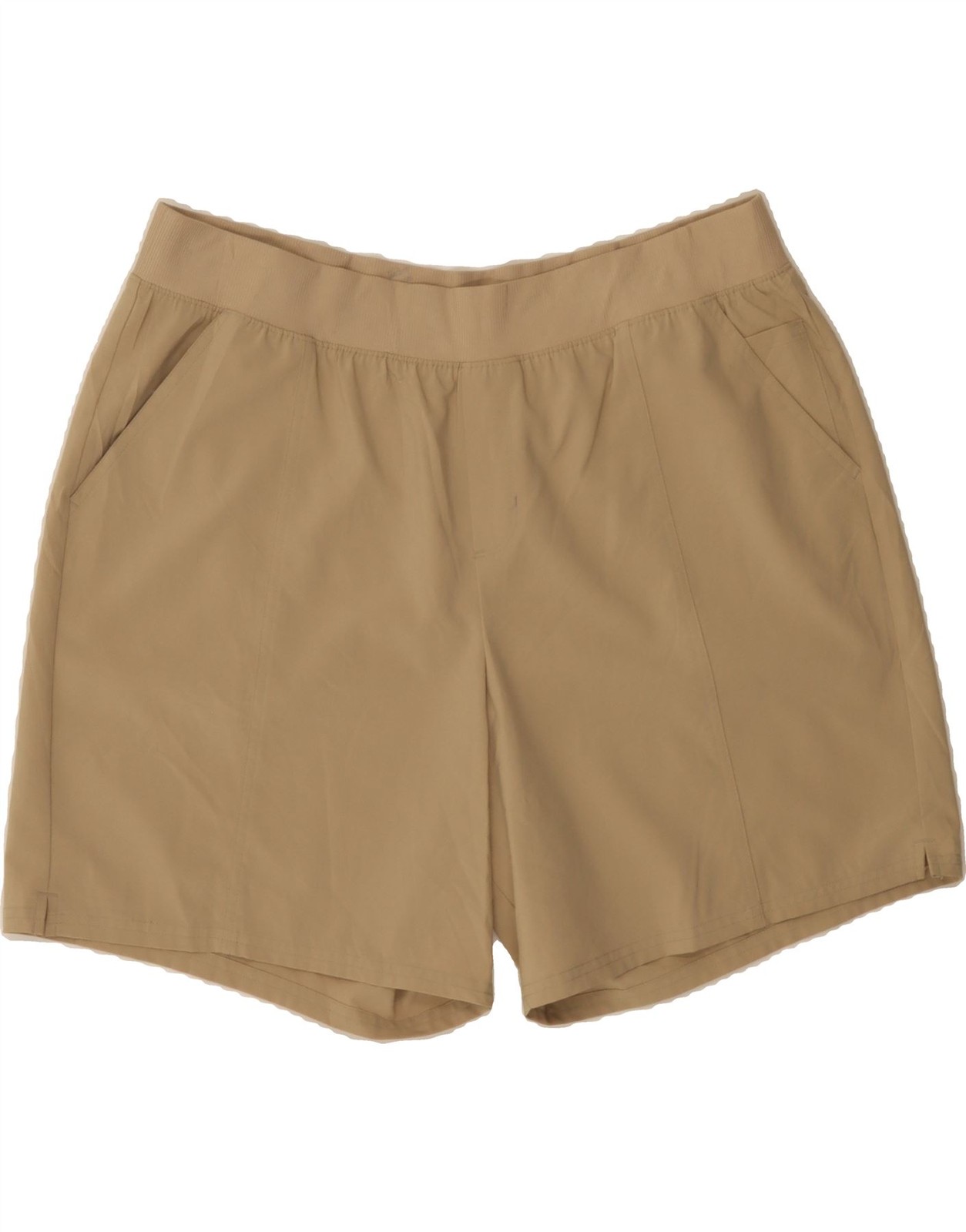 FILA pantaloncino sportivo donna UK 18 XL beige poliestere BT06