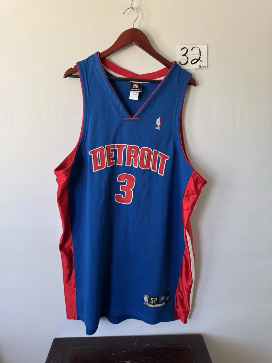 Reebok Ben Wallace Detroit Pistons NBA Fan Apparel & Souvenirs for