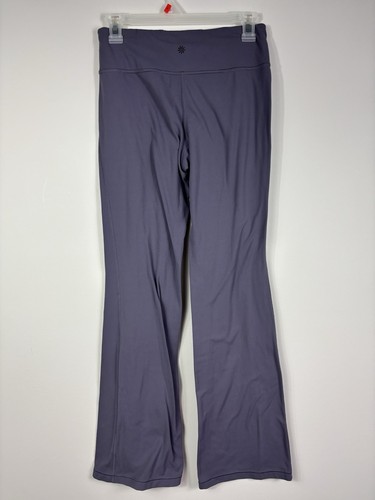 ATHLETA GIRL High Rise Chit Chat Flare Pants XXL /16 Smoky Lavender - Picture 2 of 4