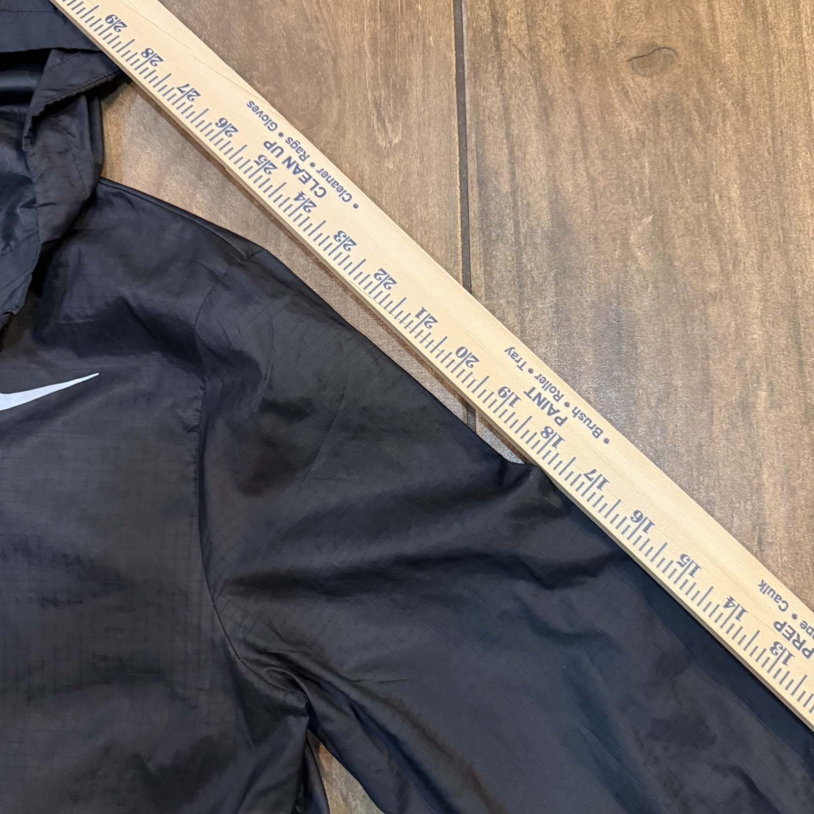 Nike Running Jacket Size Small Black - image 5