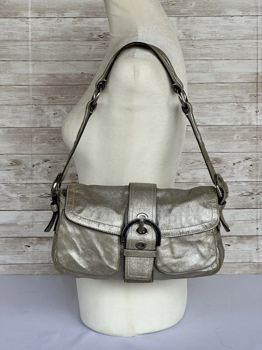Coach Silver Metal Bags & Handbags for Women for sale | eBay