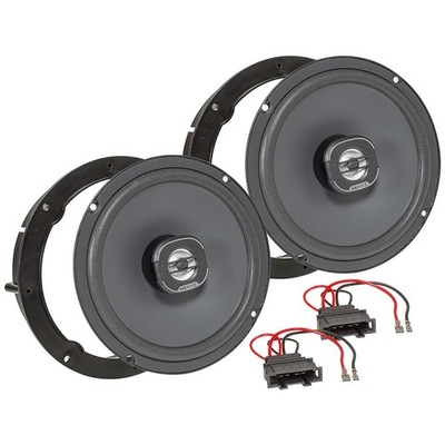 Hertz X 165 Lautsprecher passt für VW Golf 4 5 6 7 Polo Passat Up Jetta Lupo Eos