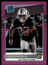 Lynn Bowden Jr. 2020 Donruss #P-332 Raiders Insert ? SEE SCAN! FREE SHIPPING