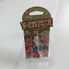 Disney Stitch Hawaiian Style Phone Strap Plastic 5cm Keychain Charm New