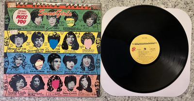 The Rolling Stones   Some Girls ; 1978 LP SHRINK VG++ (NO FACES)