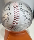 Cal Ripken Baltimore Orioles Signed Baseball in Clear Display Case on Stand — photo 3