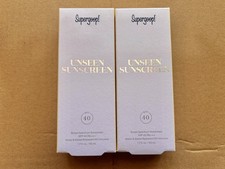 2 Pack Supergoop! Unseen Sunscreen SPF 40, 1.7 Oz EXP: 10/2026
