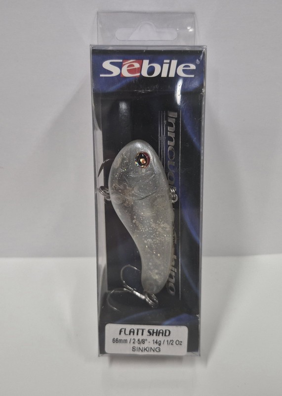 NOS Sebile Flatt Shad 66mm, 1/2 oz. Lipless Crankbait in PY color! L@@K!!
