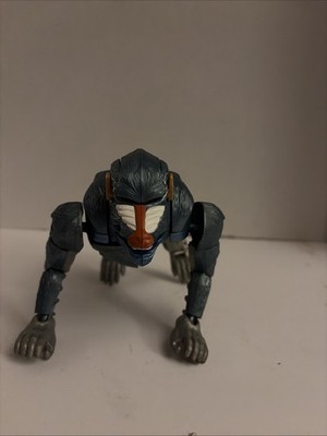 Vintage 1996 Transformer Beast Wars B boom Action Figure Missing One Chest Plate