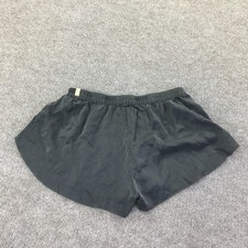 Lunya Sleep Shorts Womens Small Gray 100 Silk Lightweight Sleepwear Lounge