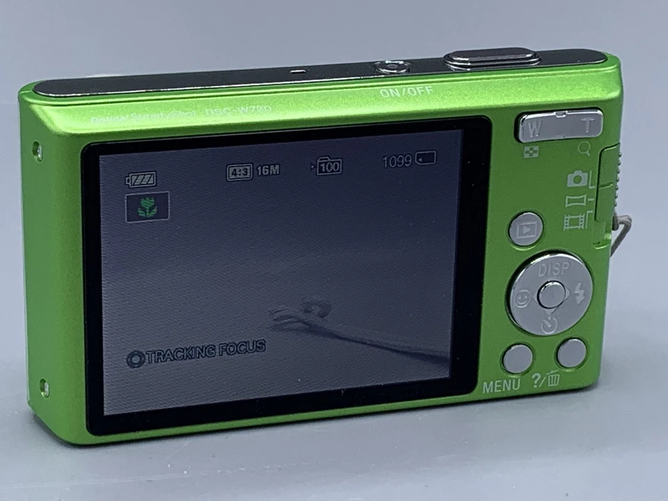 SONY Cybershot DSC-W730 Digitalkamera 16,1 Megapixel grün Zeiss Vario Tessar - Bild 3 von 4