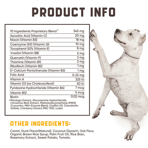 15 in 1 Dog Multivitamin Supplements   Immunity Digestion Joint and Heart Health - Picture 3 of 6