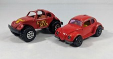 Matchbox Volkswagen No.VI 31B Lady Bug base VW Bug Beetle Dune Man Vintage Lot 2