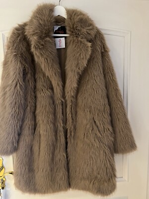 Tredy Kunstfelljacke/- mantel Neu Gr. 2 (36 Bis 40)