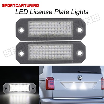 vw caddy led number plate lights