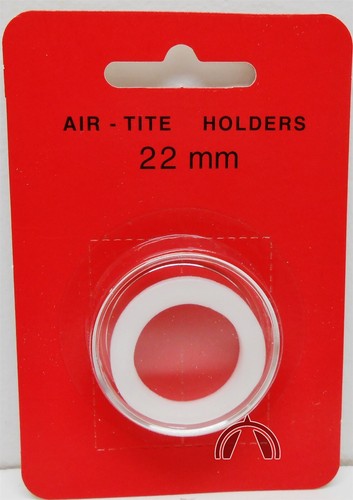 22mm Airtite Coin Capsule with White Ring for 1/4 oz Gold China Panda - 第 1/5 張圖片