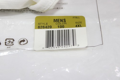 Nike Pro Combat Compression Football Jock Strap White Men's Size 4XL 626420 100 - Picture 2 of 4