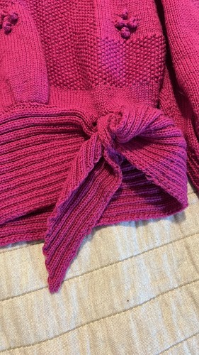 Hand Knit Wool Sweater By Berek - Picture 4 of 7
