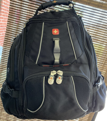 Swiss Gear Laptop Backpack Scan smart TSA 17-inch Black Notebook  Bag/Rucksack