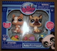 Littlest Pet Shop Pet Pairs #30 Dog & #34 Cat LPS 2023 Series 1 G7 New Fast Ship