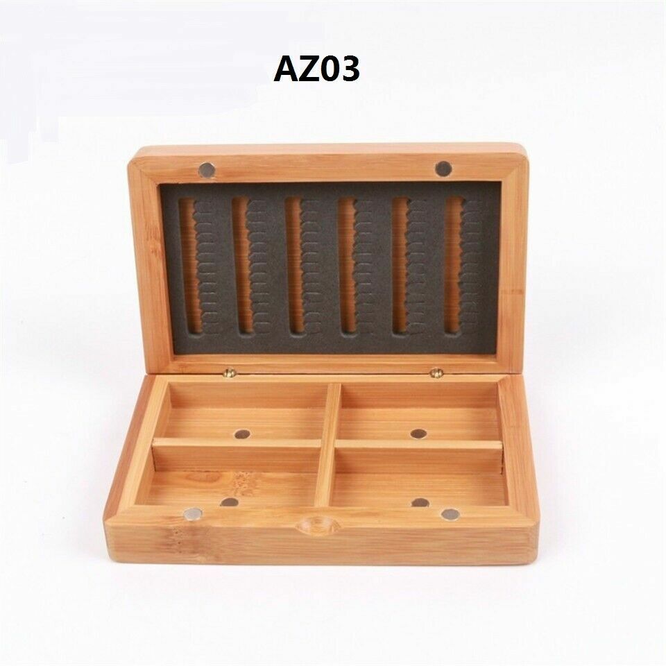 Contenitore Multiuso Compatto Scatola Portaoggetti Per Pesca A Mosca - Custodia Deposito Attrezzature, Cimeli O Capelli Porta Esche E Accessori Pesca - Foto 8