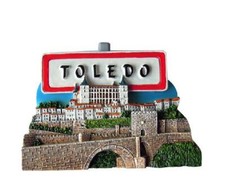 Toledo Magnet Souvenir Spanien Espana Spain 6,5 cm,Neu !
