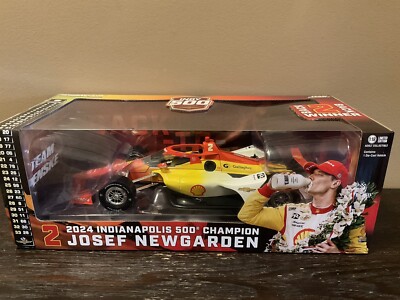 2024 JOSEPH NEWGARDEN #2 SHELL INDY 500 CHAMPION 1/18 GREENLIGHT DIECAST