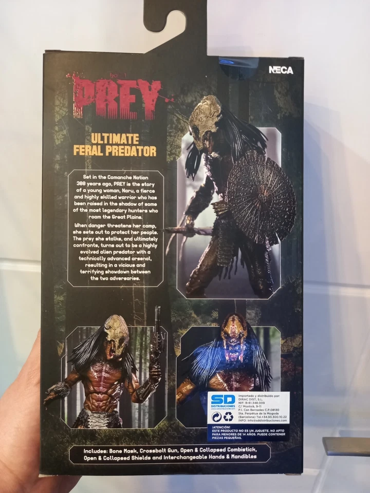 Ultimate Feral Predator Prey Neca - Imagen 4 de 4