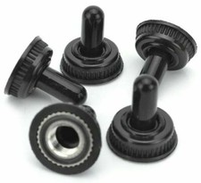 Toggle Switch Waterproof Cover Cap Rubber Boot for 6mm Diameter 0.75mm Thread