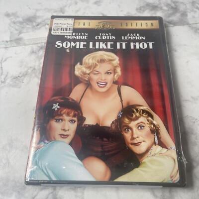 Some Like It Hot Marilyn Monroe DVD 2001 Special Edition NEW & SEALED MGM