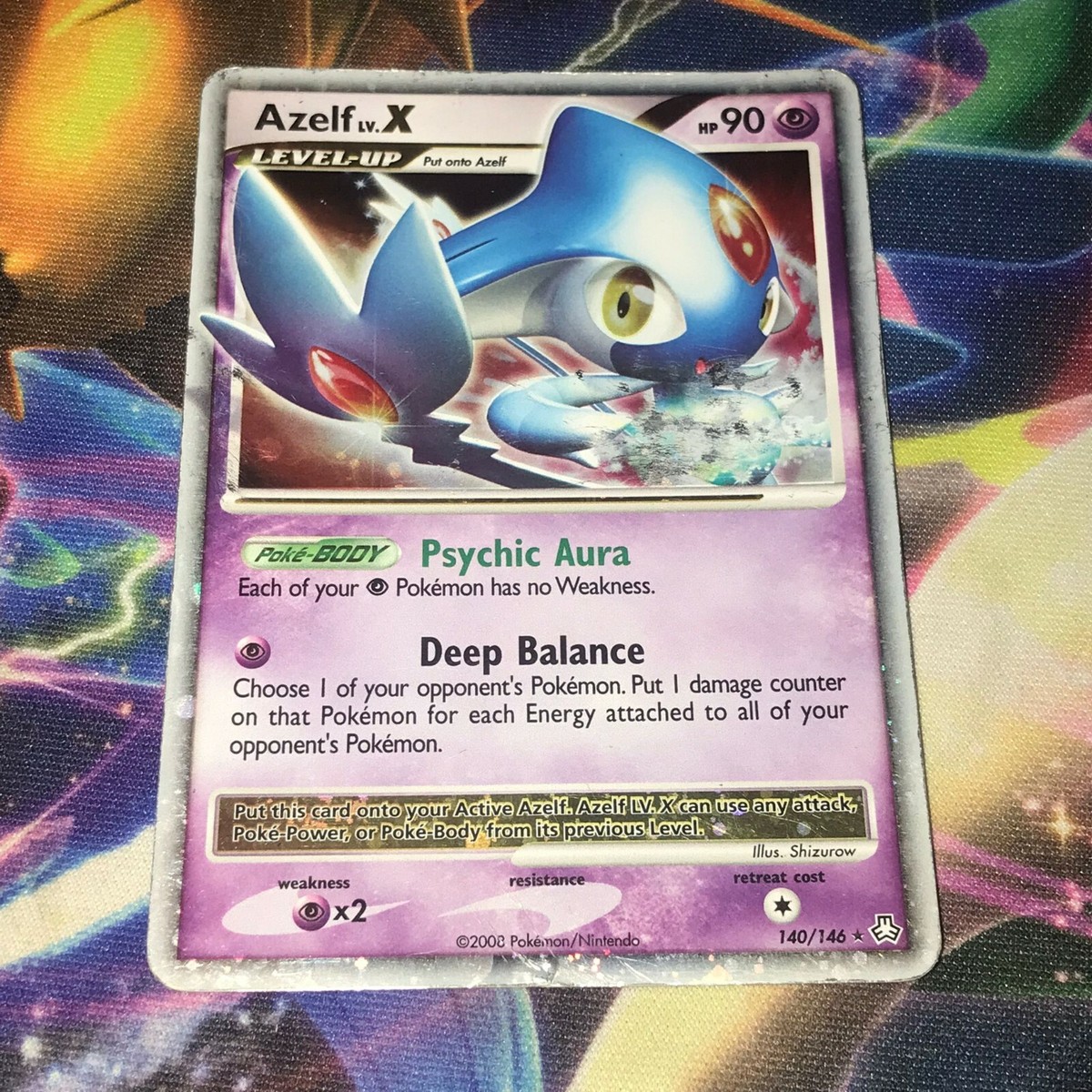 ポケモン② Mewtwo LV.X holo PtM 006/012 [LP-NM] Japanese Pokemon Card