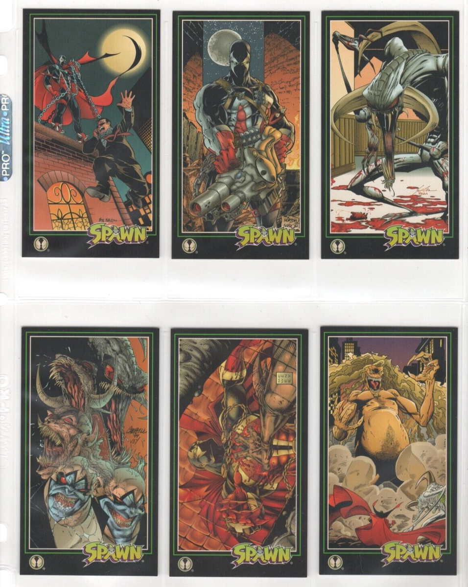 inkworks　SPAWN　プレミアム　トレーディングカード　未開封　2BOX 1995 Image Wildstorm SPAWN card lot of 6 | eBay