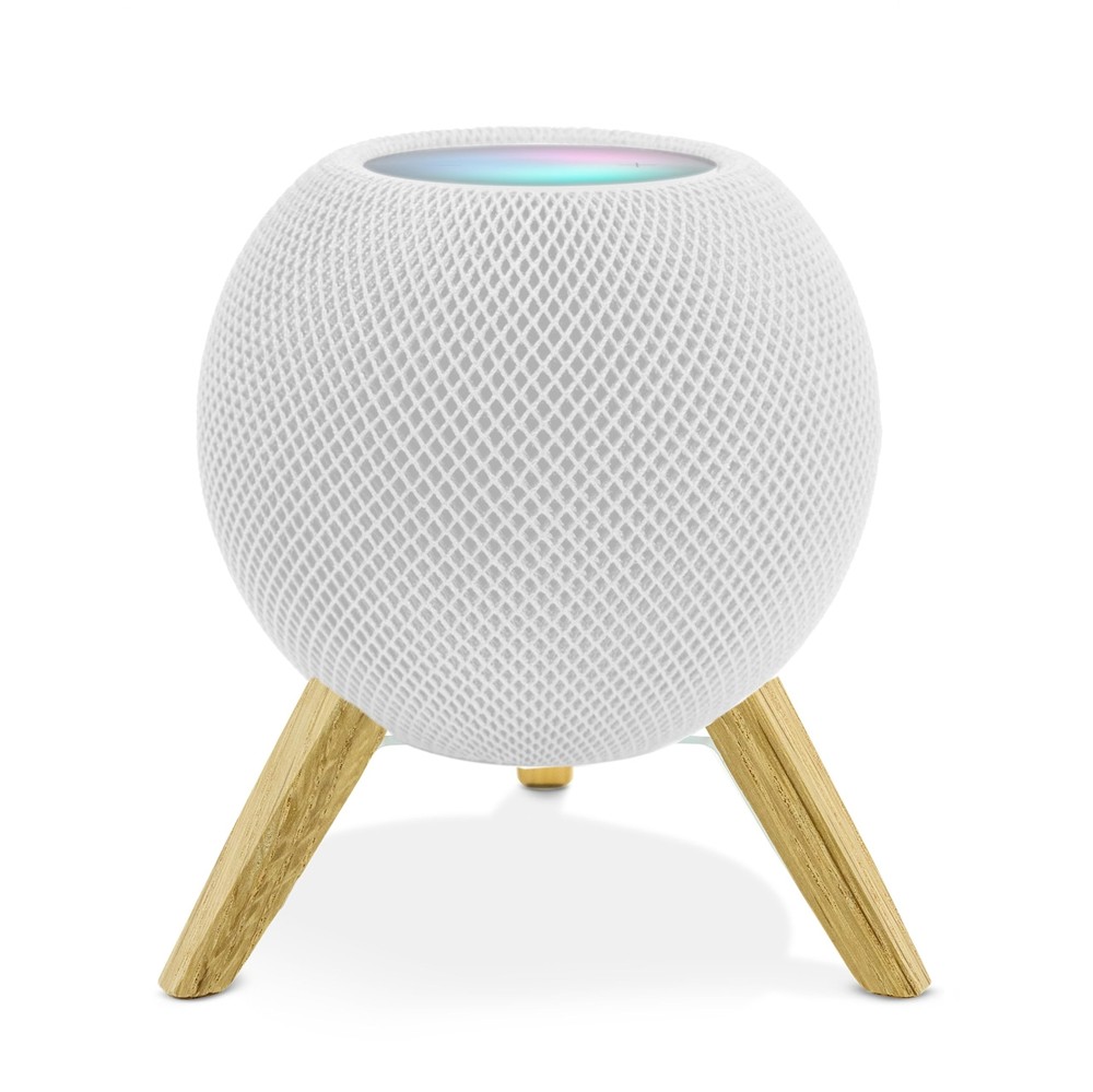 Real Wood TriPod for HomePod Mini (White Oak) White Oak