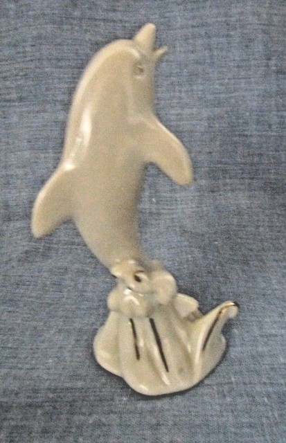 LENOX MINIATURE FINE PORCELAIN DOLPHIN FIGURINE | eBay