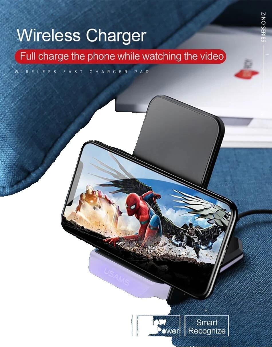 Muelles de Carga teléfono celular USAMS Qi