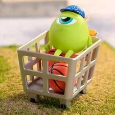 Mike in Cart - POP MART Disney Monsters University Series Figure Toy Doll Gift