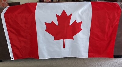   Canada's Maple Leaf Flag 3'x5' With Grommets