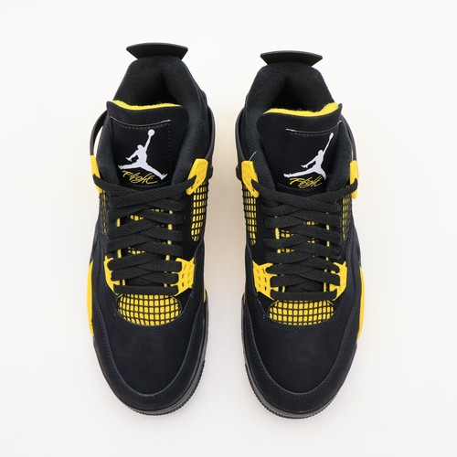 DH6927-017 Nike Air Jordan 4 Retro Thunder Lightning Black Tour Yellow Gold - Bild 5 von 10