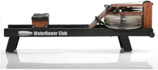 WaterRower Club Rowing Machine w/ S4 Monitor & Hi Rise Attachment