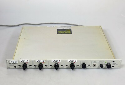 RTS Telex Model 4010 Central Electronics Series 4000 IFB System
