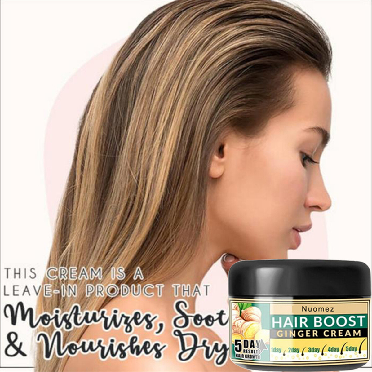 30g Natural Ginger Hair Growth Cream Men and Women Anti-Hair Loss Treatment  | eBay