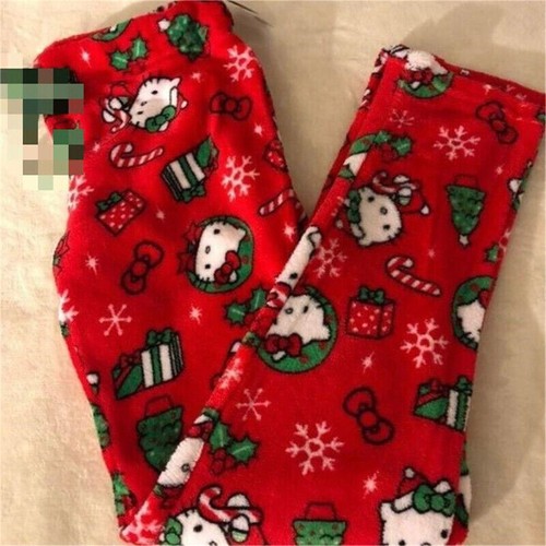 HelloKit** Bottoms Spider-Man Pajama Pants Fleece Warm Trousers Festival Gift UK - Picture 23 of 23