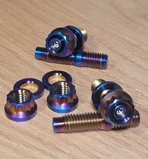 Turbo To Manifold Titanium M10x1.5mm Stud Kit 4Pc