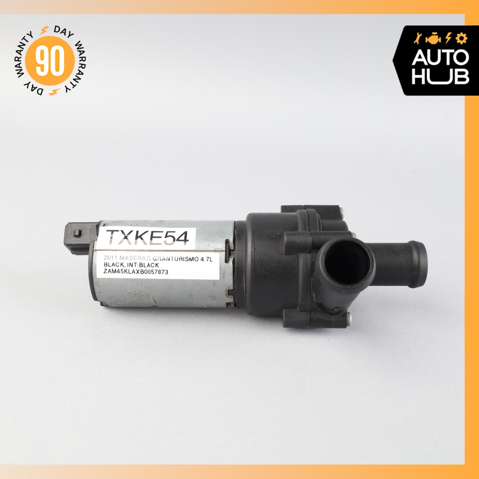 04-19 Maserati GranTurismo S M145 Auxiliary AUX Circulation Water Pump OEM 56k