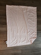 Lila Jack Pink White Striped Blanket Reversible Baby Girl Swaddle Lovey EUC