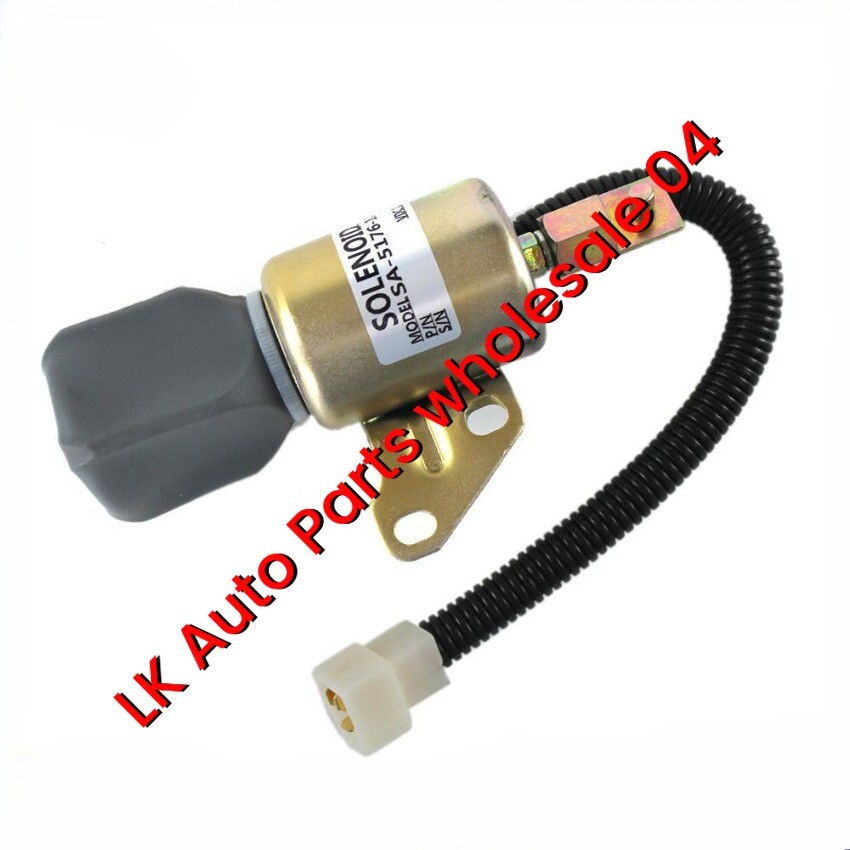 12V Fuel Shut Off Solenoid Valve 1756ES-12SUC5B1S5 for Kubota D722