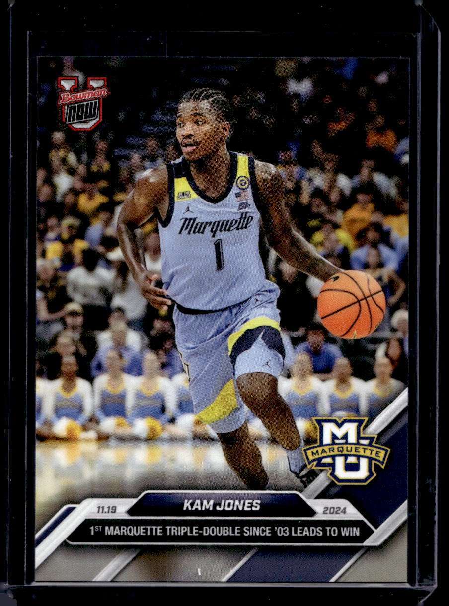 2024-25 Bowman U Now Topps #14 Kam Jones Base Card (Qty)