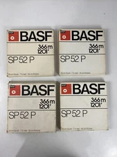 Vintage BASF Reel To Reel 360m SP52P Lot 4